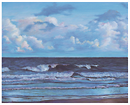 Atlantic - Original pastel painting by Eric Soller