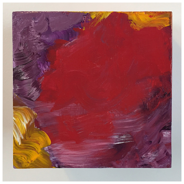 Out-of-the-Box No.12, Original acrylic abstract painting by artist Eric Soller