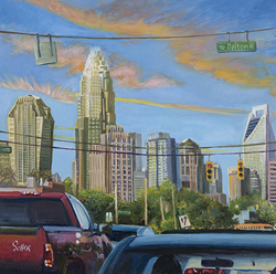 Charlotte Skyline, Canvas Print 12