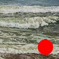 Rolling In - Original oil painting by Eric Soller