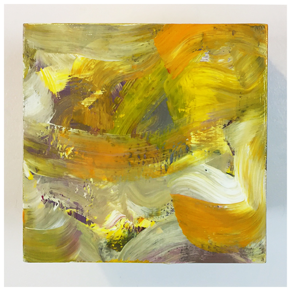 Out-of-the-Box No. 18, Original acrylic abstract painting by artist Eric Soller