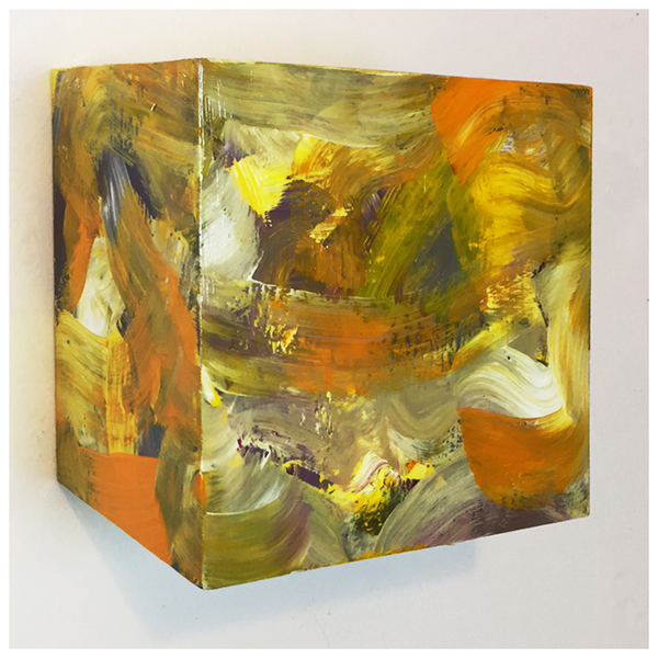Out-of-the-Box, No. 18 - Original acrylic painting by Eric Soller
