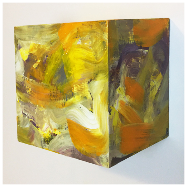 Out-of-the-Box, No. 18 - Original acrylic painting by Eric Soller
