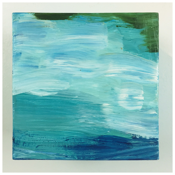 Out-of-the-Box No. 20, Original acrylic abstract painting by artist Eric Soller