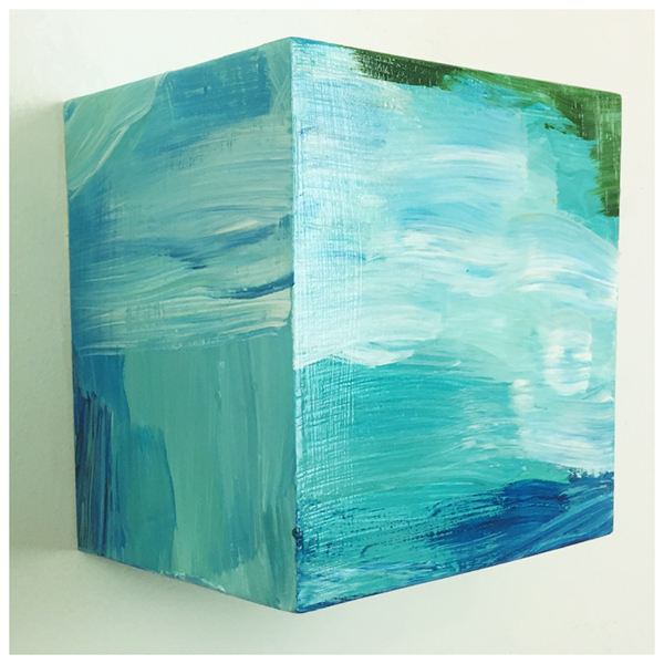 Out-of-the-Box, No. 20 - Original acrylic painting by Eric Soller