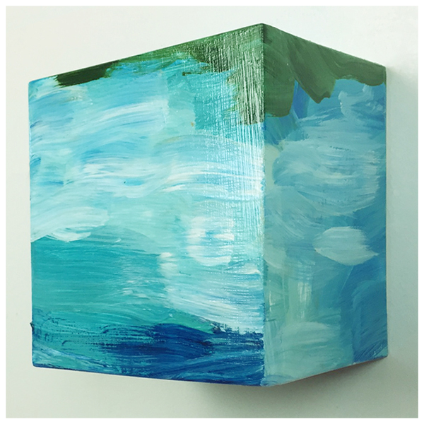 Out-of-the-Box, No. 20 - Original acrylic painting by Eric Soller