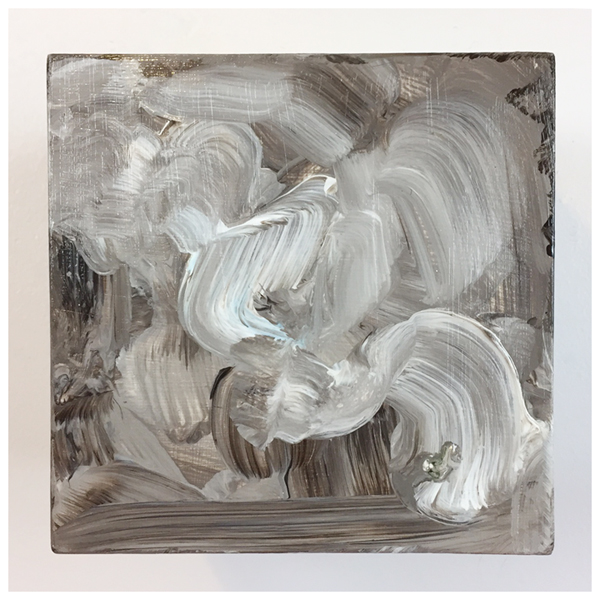 Out-of-the-Box No. 21, Original acrylic abstract painting by artist Eric Soller