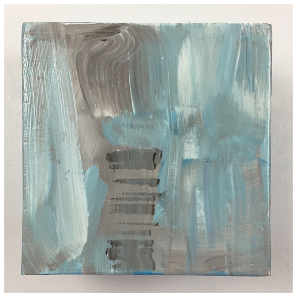 Out-of-the-Box No. 20, Original acrylic abstract painting by artist Eric Soller