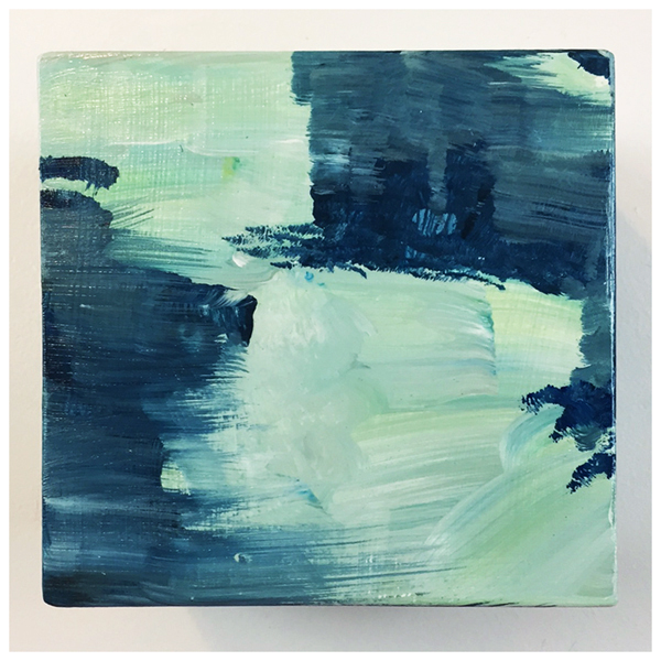 Out-of-the-Box No. 23, Original acrylic abstract painting by artist Eric Soller