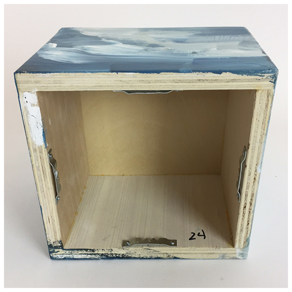 Out-of-the-Box, No. 24 v - Original acrylic painting by Eric Soller