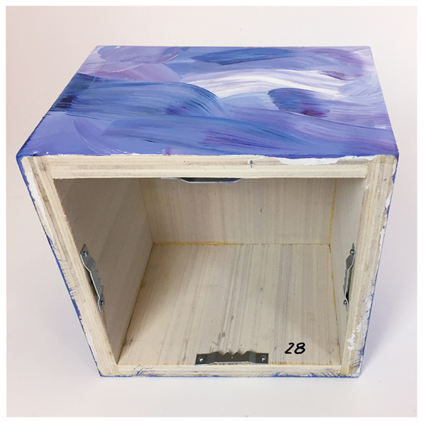 Out-of-the-Box, No. 28 v - Original acrylic painting by Eric Soller