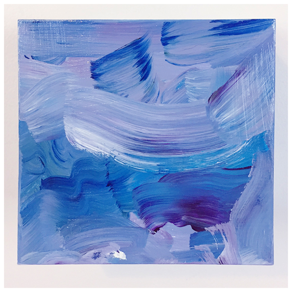 Out-of-the-Box No. 28, Original acrylic abstract painting by artist Eric Soller