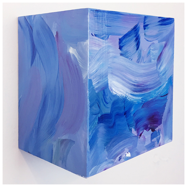 Out-of-the-Box, No. 28 - Original acrylic painting by Eric Soller