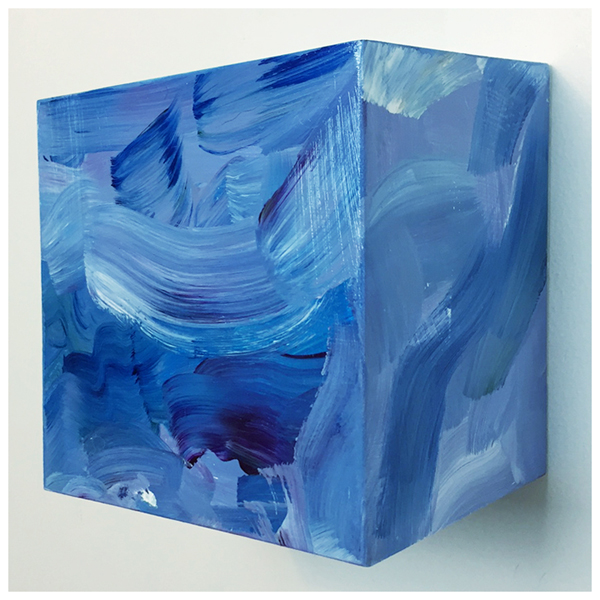 Out-of-the-Box, No. 28 - Original acrylic painting by Eric Soller