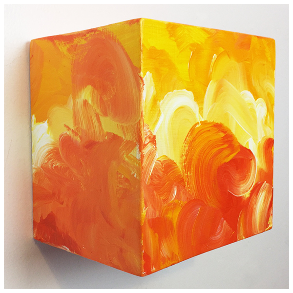 Out-of-the-Box, No. 30 - Original acrylic painting by Eric Soller