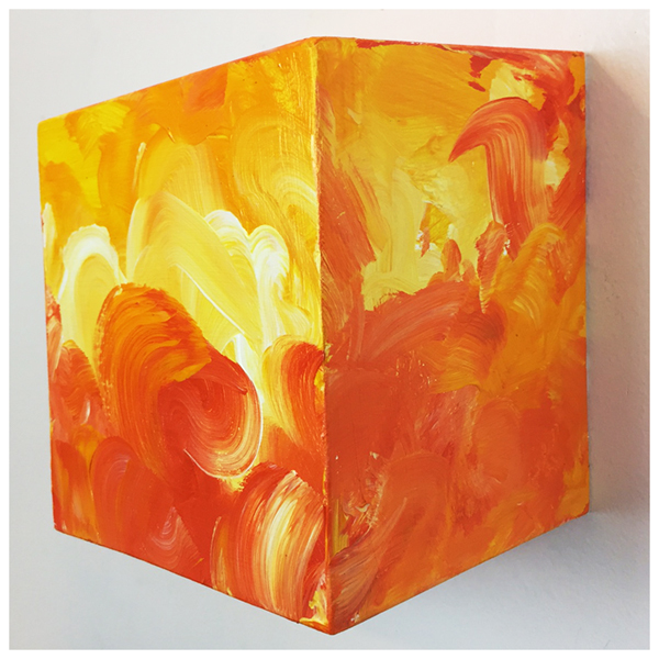 Out-of-the-Box, No. 30 - Original acrylic painting by Eric Soller