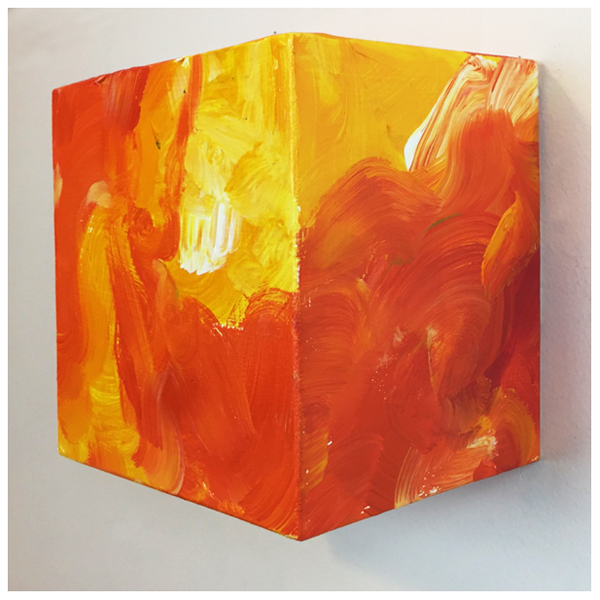 Out-of-the-Box, No. 30  - Original acrylic painting by Eric Soller