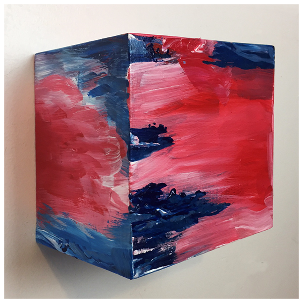 Out-of-the-Box, No. 33  - Original acrylic painting by Eric Soller