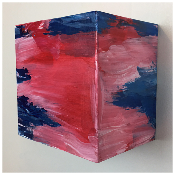 Out-of-the-Box, No. 33  - Original acrylic painting by Eric Soller