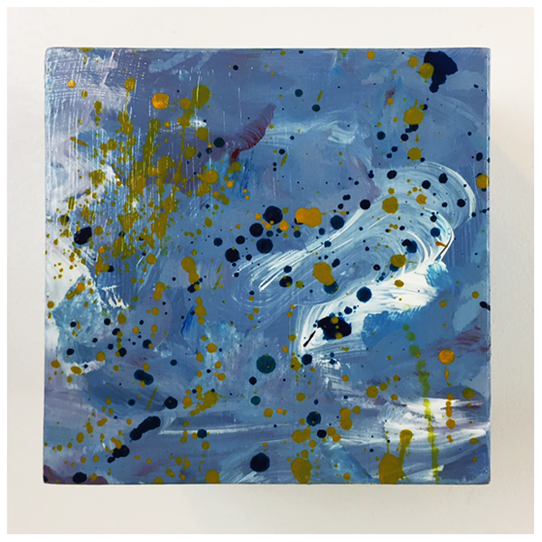 Out-of-the-Box No. 36, Original acrylic abstract painting by artist Eric Soller