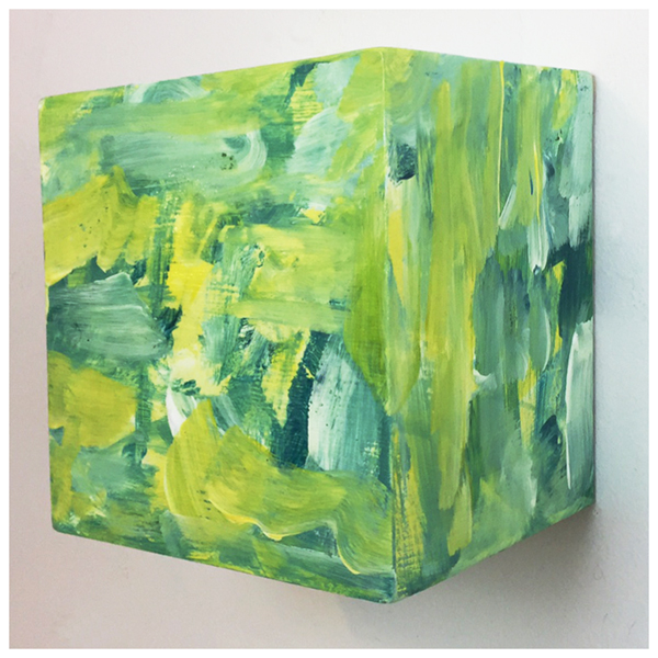 Out-of-the-Box, No. 39  - Original acrylic painting by Eric Soller