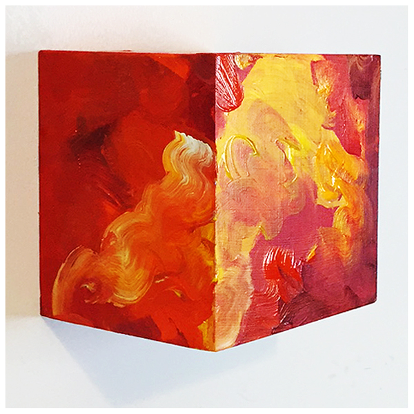 Out-of-the-Box, No. 4 - Original acrylic painting by Eric Soller