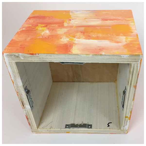 Out-of-the-Box, No.5 - Original acrylic painting by Eric Soller