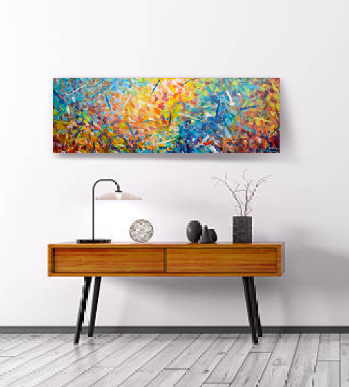 Confusion - Original acrylic painting by Eric Soller