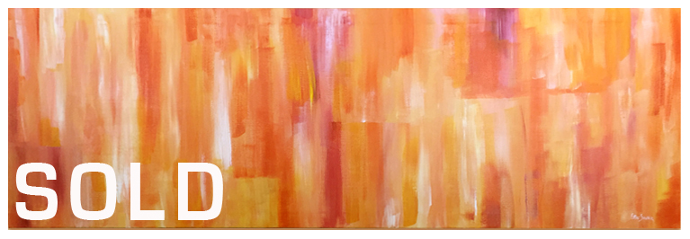 Exuberance, Original acrylic abstract painting by artist Eric Soller