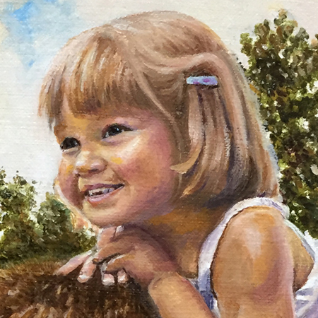 Back in the Day - Original acrylic painting by Eric Soller