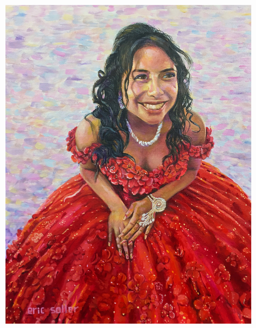 Live Wedding Painting by Eric Soller