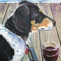 Bosco - Original oil painting by Eric Soller