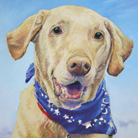Callie - Original pastel painting by Eric Soller