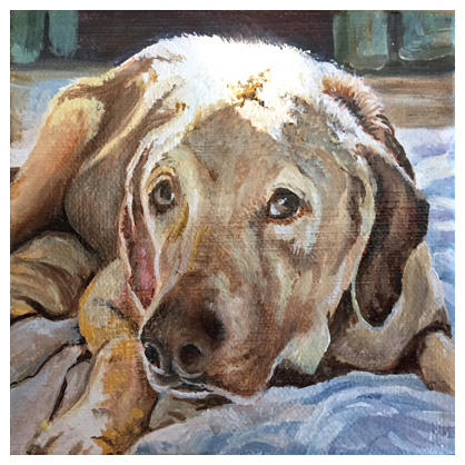 Callie, Original oil painting by artist Eric Soller