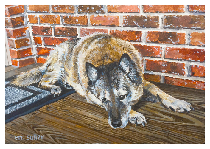 Original Acrylic painting by artist Eric Soller