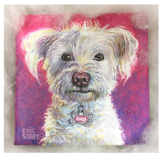 Original acrylic painting by artist Eric Soller