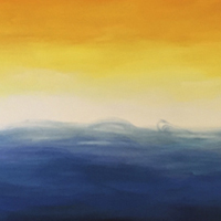 Dawn - Original acrylic painting by Eric Soller