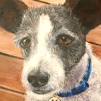 Duffy - Original acrylic painting by Eric Soller