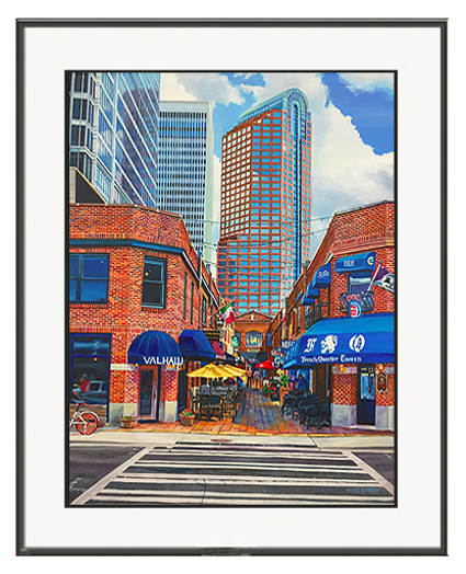 Mat and frame it to your taste and decor.