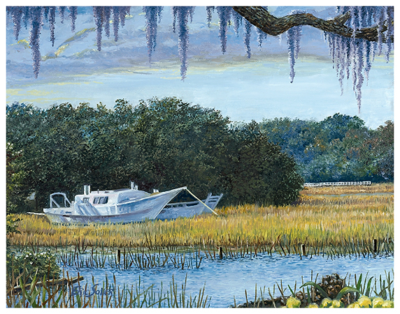 Going Nowhere, Original oil painting by the fine artist Eric Soller