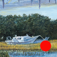 On The Rocks - Original oil painting by Eric Soller