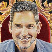 Blu - Original oil painting by Eric Soller