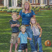 Kentucky Home - Original oil painting by Eric Soller