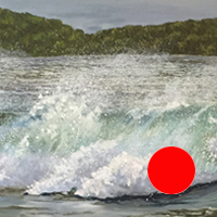 High Tide - Original oil painting by Eric Soller