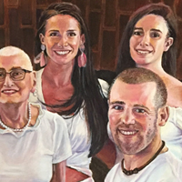 James - Original acrylic painting by Eric Soller