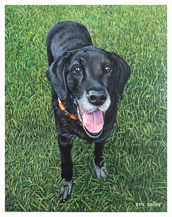 Original acrylic painting by artist Eric Soller