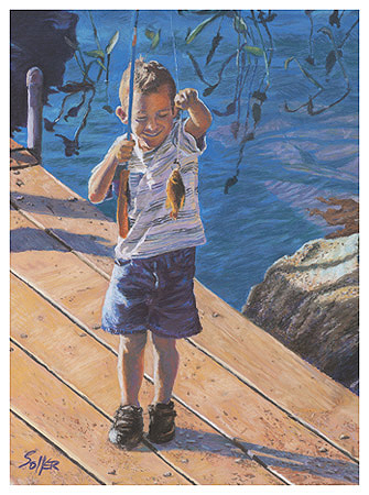 Jake, Original pastel painting by the fine artist Eric Soller