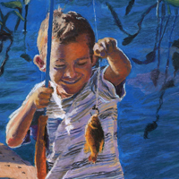 Jake - Original pastel painting by Eric Soller