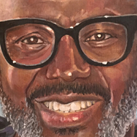James - Original acrylic painting by Eric Soller