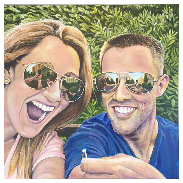 Original acrylic painting by Eric Soller